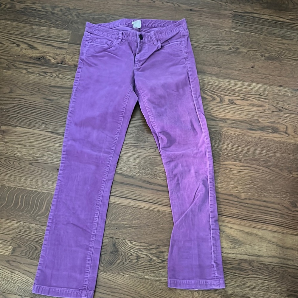 J crew Matchstick Corduroy pants